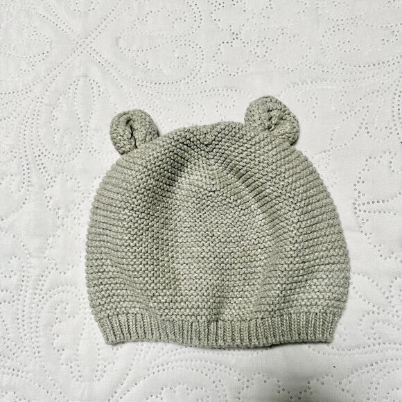 Baby Gap Knit Beanie Ear Hat 6-12 Months - Picture 2 of 5